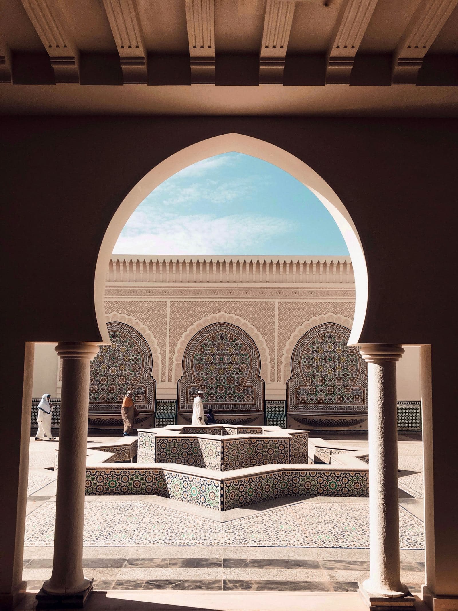Arches et fontaine